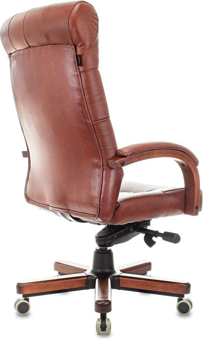 Офисное кресло Бюрократ T-9928WALNUT/CHOK (светло-коричневый)