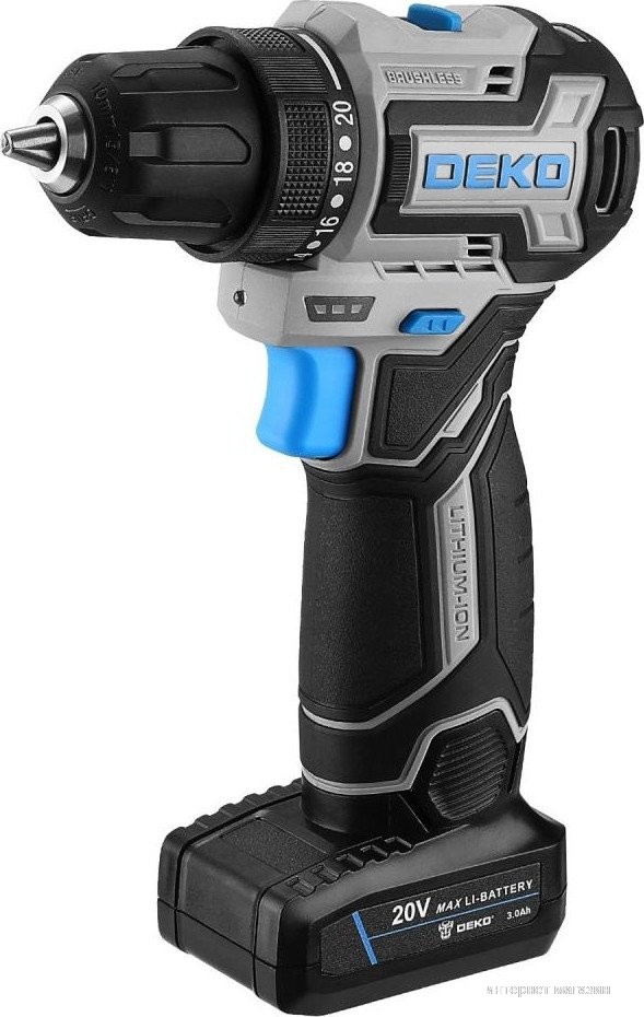 Deko Loner 20V PRO 085-1010 (с 2-мя АКБ, кейс)