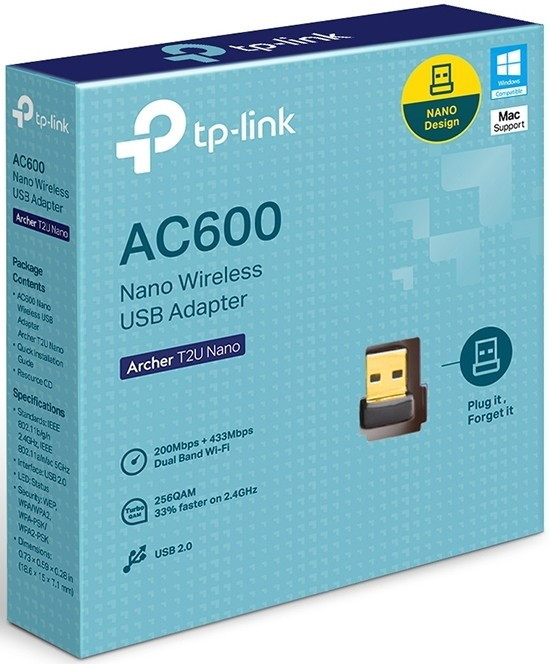 Wi-Fi адаптер TP-Link Archer T2U Nano