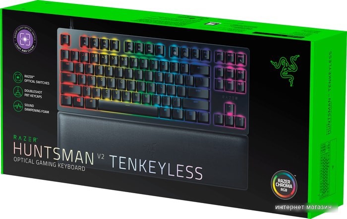 Клавиатура Razer Huntsman V2 TKL (Red Switch)