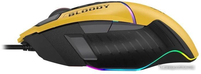 Игровая мышь A4Tech Bloody W95 Max Sports (желтый)