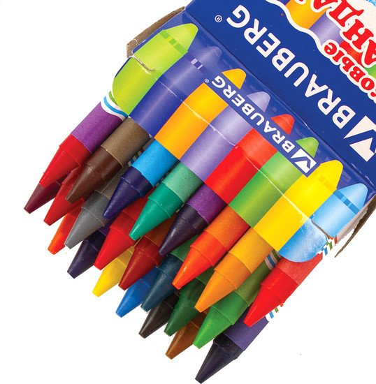 Восковые мелки BRAUBERG Пифагор 222964 (24 цв)
