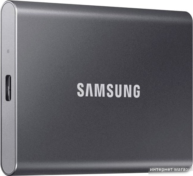 Внешний накопитель Samsung T7 4TB (серый)