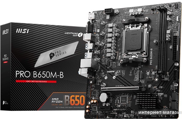 Материнская плата MSI Pro B650M-B