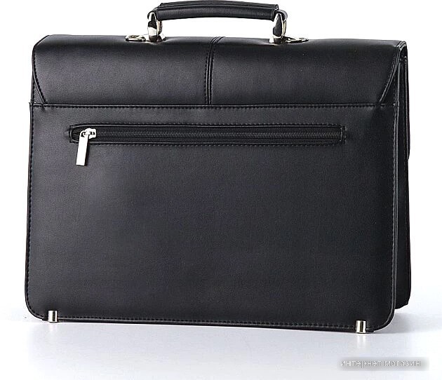 Мужская сумка Poshete 250-9635-5-BLK (черный)