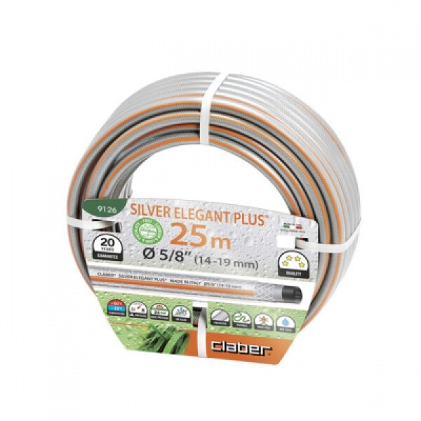 Шланг Claber Silver Elegant Plus 9126 (5/8", 25 м)