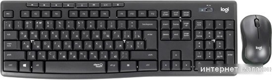Офисный набор Logitech MK295 Silent Wireless Combo 920-009813 (графитовый)