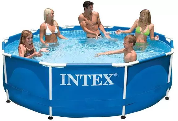 Каркасный бассейн Intex Metal Frame 305х76 (56997/28200)