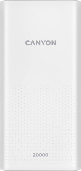 Внешний аккумулятор Canyon CNE-CPB2001W 20000mAh (белый)