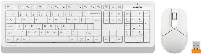Клавиатура + мышь A4Tech Fstyler FG1012 (белый)