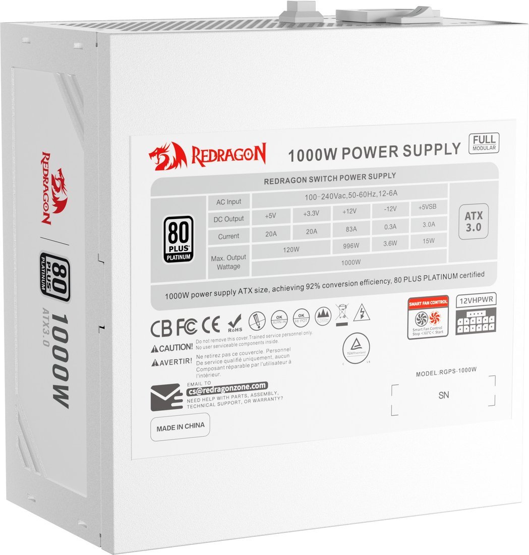 Блок питания Redragon RGPS-1000W 71812