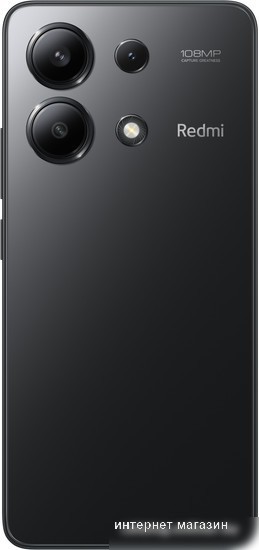 Смартфон Xiaomi Redmi Note 13 8GB/256GB с NFC международная версия + Redmi Buds 4 Active за 10 копеек (полуночный черный)