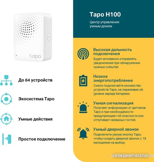 Центр управления (хаб) TP-Link Tapo H100