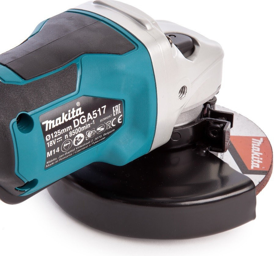 Угловая шлифмашина Makita DGA517Z
