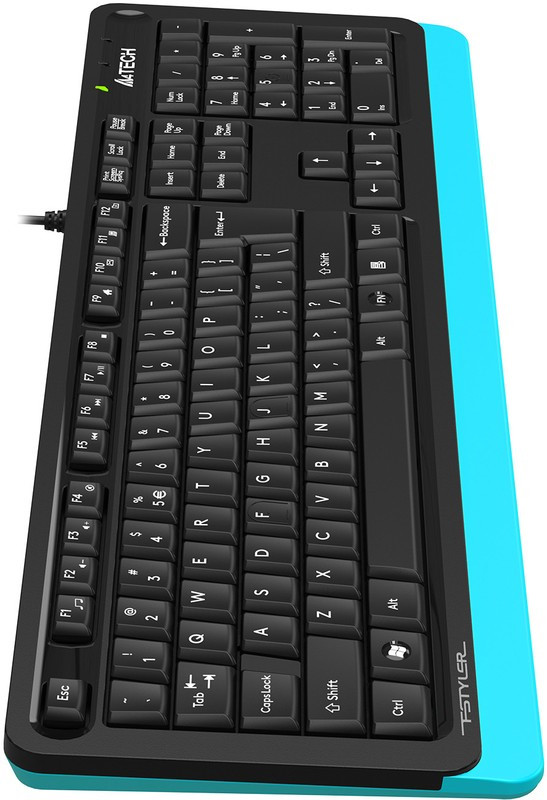 Клавиатура A4Tech Fstyler FKS10 (черный/синий)