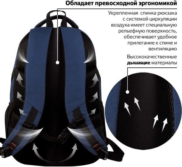 Городской рюкзак BRAUBERG Меркури 226348
