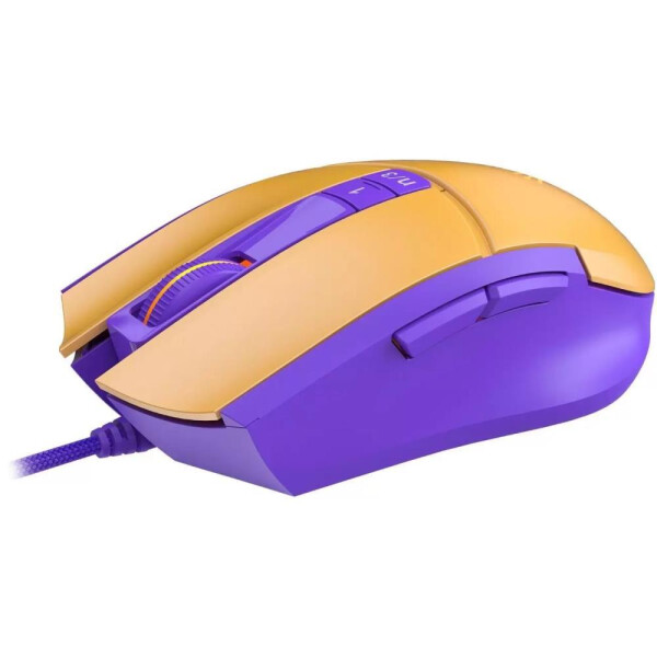 Игровая мышь A4Tech Bloody L65 Max (желтый/фиолетовый)