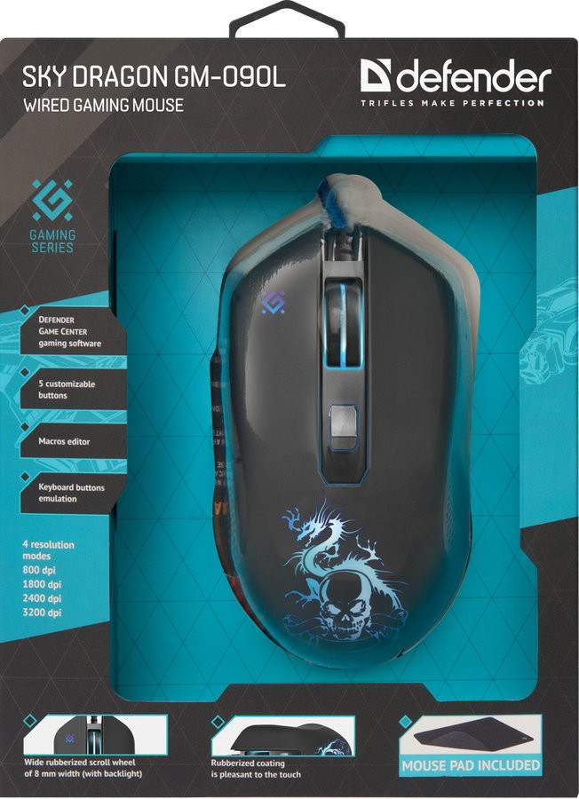 Игровая мышь Defender Sky Dragon GM-090L