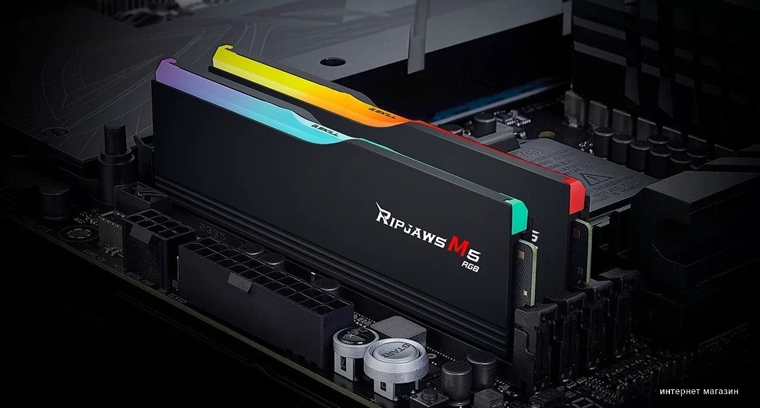 Оперативная память G.Skill Ripjaws M5 RGB 2x48ГБ DDR5 5200 МГц F5-5200J4040A48GX2-RM5RK