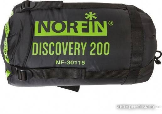 Спальный мешок Norfin Discovery 200 L (молния слева)