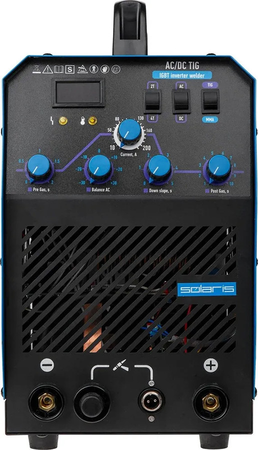 Сварочный инвертор Solaris TIG-220 AC/DC