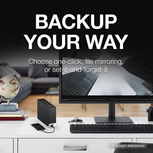 Внешний накопитель Seagate One Touch Desktop Hub 4TB