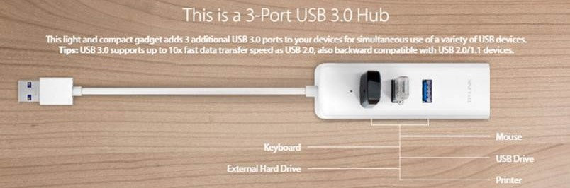 USB-хаб TP-Link UE330