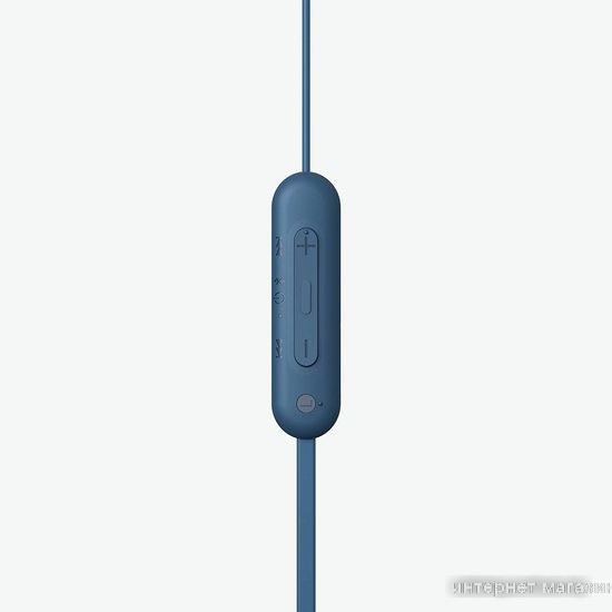 Наушники Sony WI-C100 (синий)