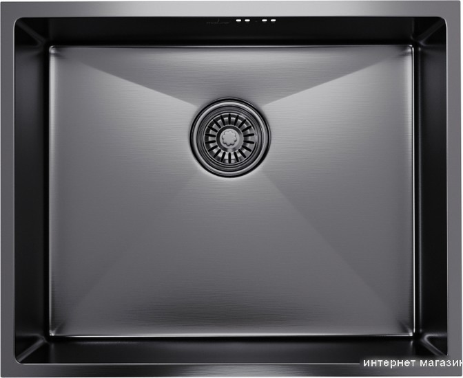 Кухонная мойка Mixline 547232 (черный графит, 3 мм)