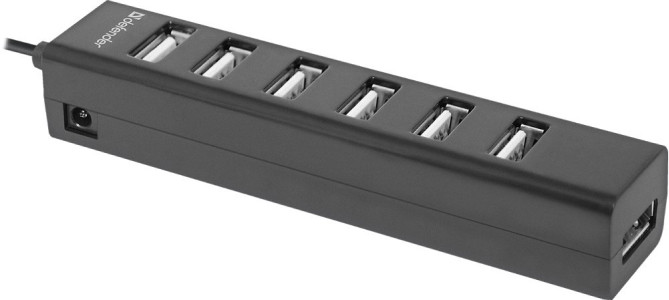 USB-хаб Defender Quadro Swift USB2.0 [83203]