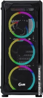 Корпус Powercase Mistral Z4 Mesh LED