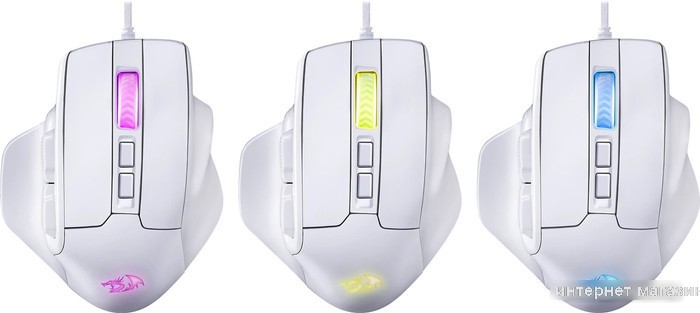 Игровая мышь Redragon Bullseye (белый)