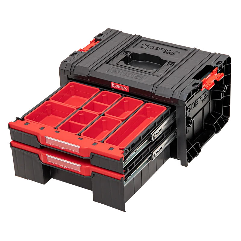 Ящик для инструментов Qbrick System PRO Drawer 2 Toolbox Expert 2.0, черный