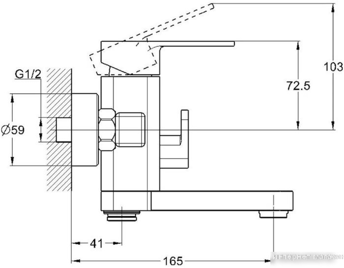 Смеситель Econoce EC0382