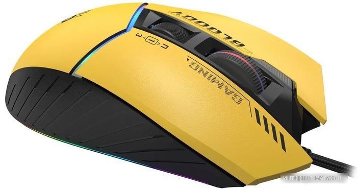 Игровая мышь A4Tech Bloody W95 Max Sports (желтый)