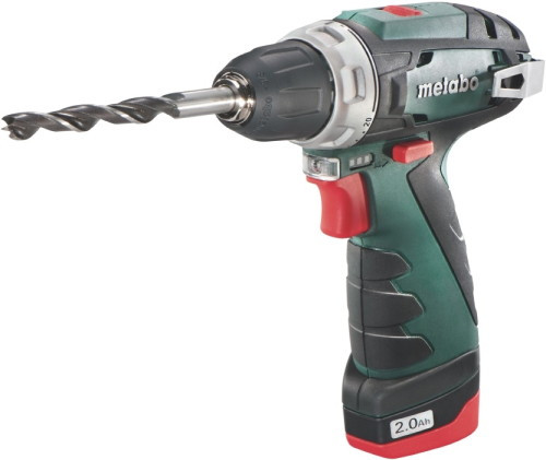 Дрель-шуруповерт Metabo PowerMaxx BS 600984000 (с 2-мя АКБ)