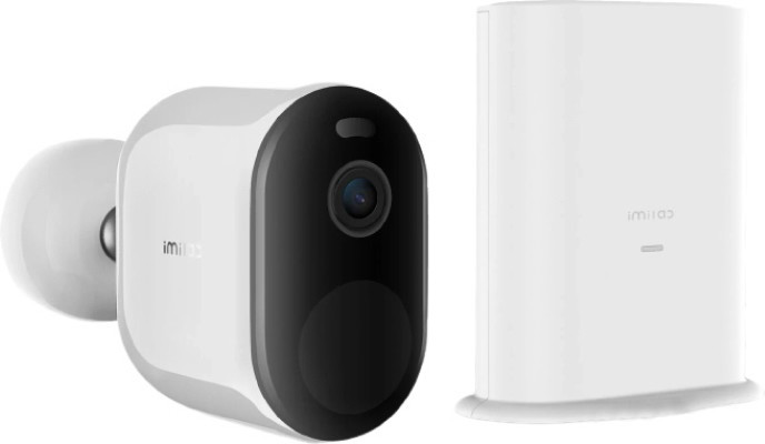 IP-камера Imilab EC4 Spotlight Battery Camera CMSXJ31A + базовая станция CMSXJ11A