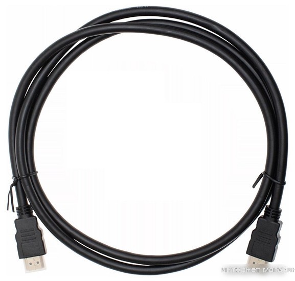 Кабель CACTUS HDMI - HDMI CS-HDMI.1.4-1.5 (1.5 м, черный)