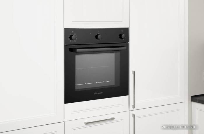 Электрический духовой шкаф Weissgauff EOV 206 SB Black Edition