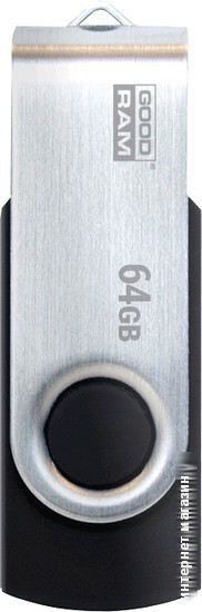 USB Flash GOODRAM UTS2 64GB (черный) [UTS2-0640K0R11]