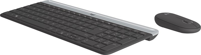 Клавиатура + мышь Logitech MK470 Slim Wireless Combo