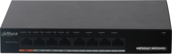 Коммутатор Dahua DH-PFS3008-8ET-60