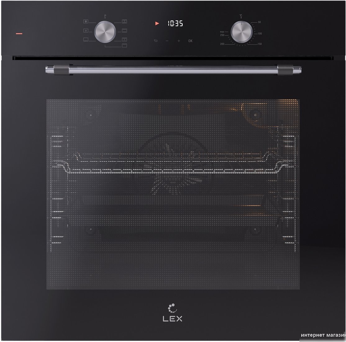 Электрический духовой шкаф LEX EDP 671 BL MAX