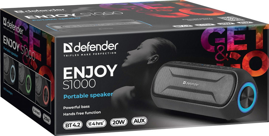 Беспроводная колонка Defender Enjoy S1000