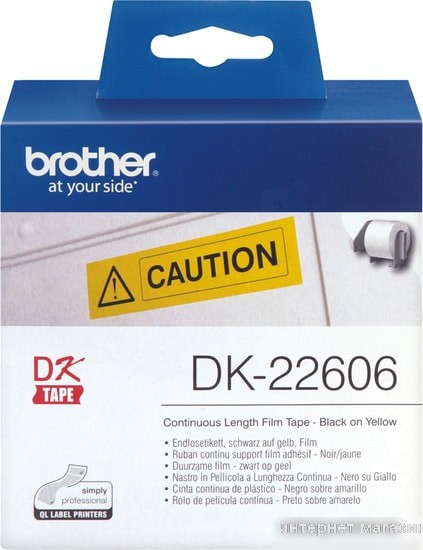 Лента Brother DK-22606 (62 мм, 15.24 м)