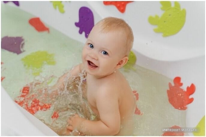Комплект ковриков для купания Roxy Kids RBM-010-8 8шт