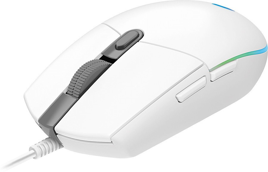 Игровая мышь Logitech G102 Lightsync (белый)