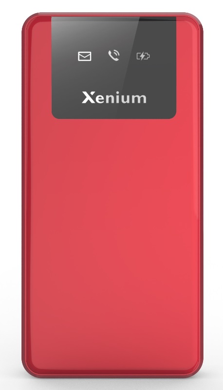 Кнопочный телефон Xenium X600 (красный)