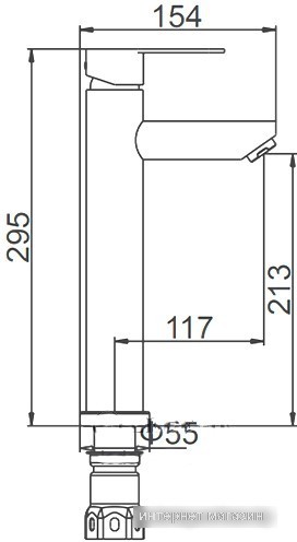 Смеситель Ledeme L71103