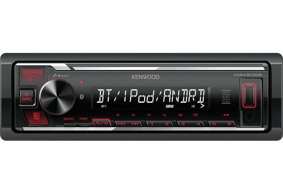 Автомагнитола Kenwood KMM-BT205